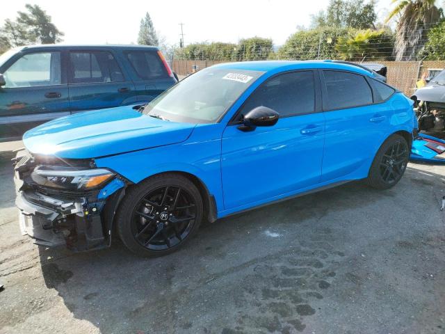 19XFL2H80NE001655 - 2022 HONDA CIVIC SPORT 蓝色 照片 1
