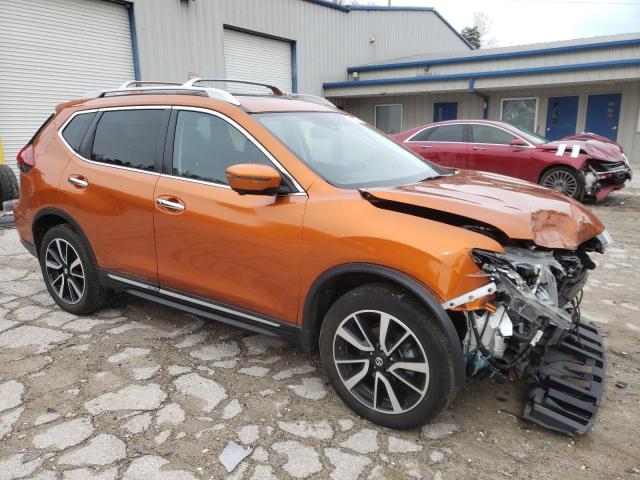 5N1AT2MV1KC803314 - 2019 NISSAN ROGUE S ORANGE photo 4