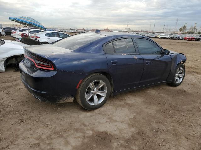 2C3CDXHG8GH323590 - 2016 DODGE CHARGER SXT BLUE photo 3