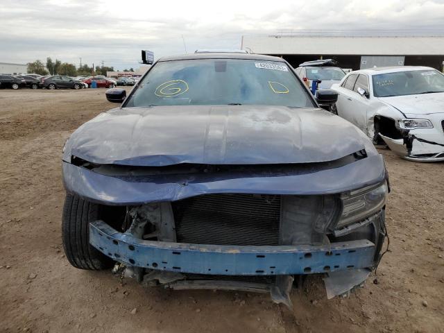 2C3CDXHG8GH323590 - 2016 DODGE CHARGER SXT BLUE photo 5