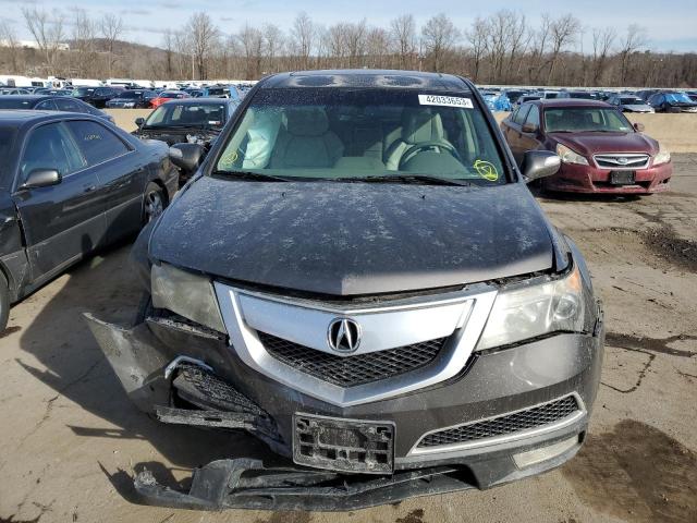 2HNYD2H66BH542188 - 2011 ACURA MDX TECHNOLOGY GRAY photo 5