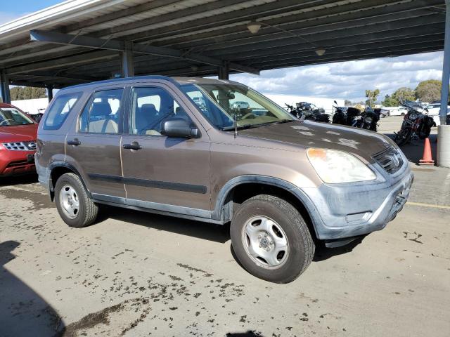 JHLRD68422C022740 - 2002 HONDA CR-V LX GOLD photo 4