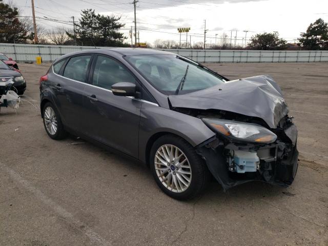 1FADP3N25DL116331 - 2013 FORD FOCUS TITANIUM GRAY photo 4