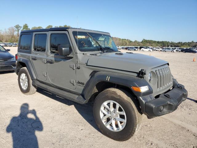 1C4HJXDG2PW660127 - 2023 JEEP WRANGLER SPORT SILVER photo 4