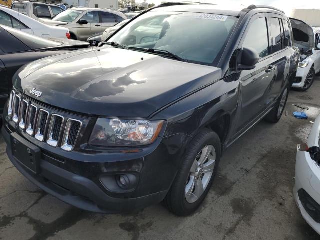 1C4NJDBB9GD671016 - 2016 JEEP COMPASS SPORT BLACK photo 1