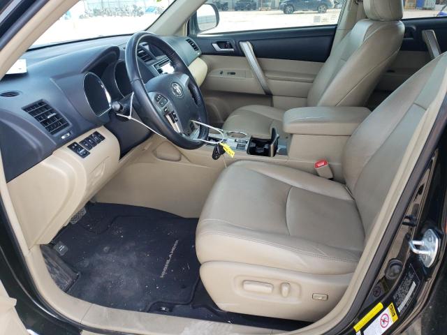5TDZK3EH0DS125844 - 2013 TOYOTA HIGHLANDER BASE Қара фото 7