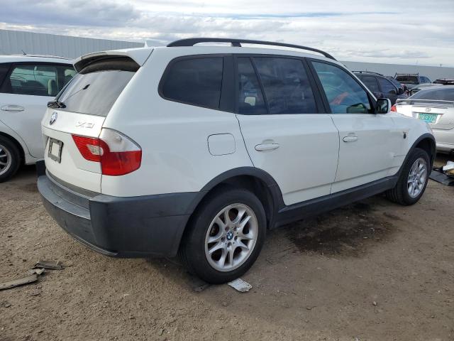 WBXPA73414WB22233 - 2004 BMW X3 2.5I WHITE photo 3