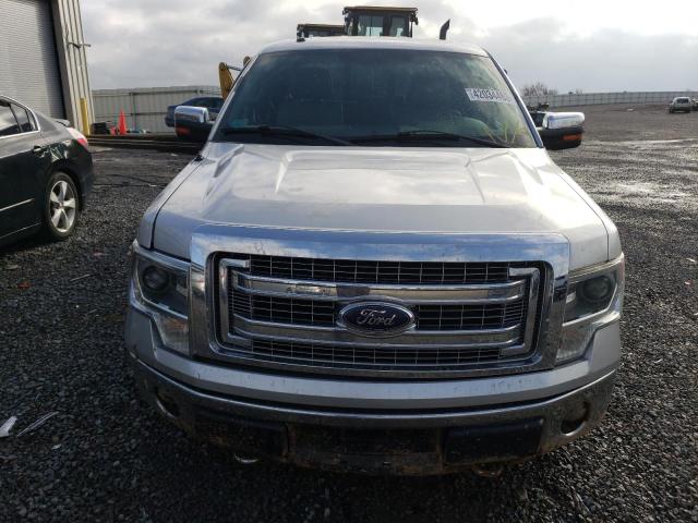 1FTFX1ET3EFA27082 - 2014 FORD F150 SUPER CAB GRAY photo 5