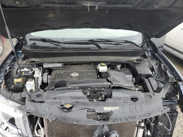 5N1AR2MM2FC603120 - 2015 NISSAN PATHFINDER S BLUE photo 12