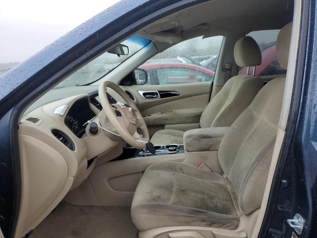 5N1AR2MM2FC603120 - 2015 NISSAN PATHFINDER S BLUE photo 7