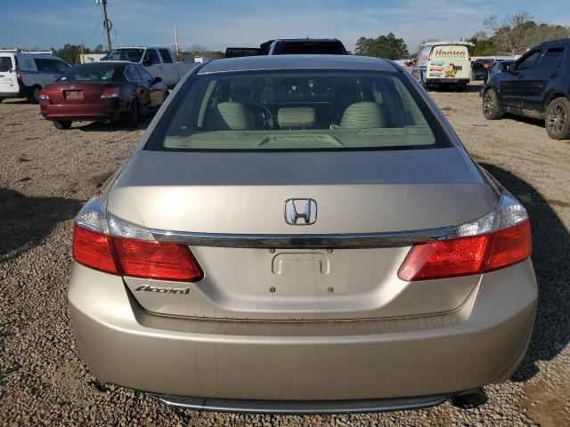 1HGCR2F33EA003056 - 2014 HONDA ACCORD LX BEIGE photo 6