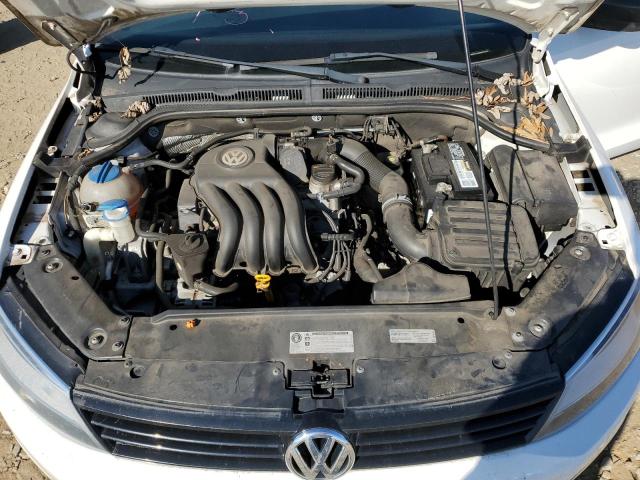 3VW2K7AJ0DM234920 - 2013 VOLKSWAGEN JETTA BASE WHITE photo 11