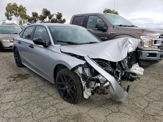 2HGFE2F52NH607077 - 2022 HONDA CIVIC SPORT 银色 照片 4