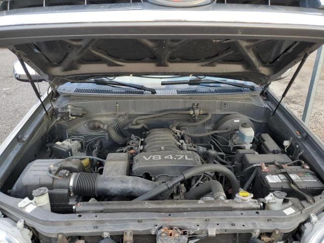 5TBET34156S557616 - 2006 TOYOTA TUNDRA DOUBLE CAB SR5 GRAY photo 11