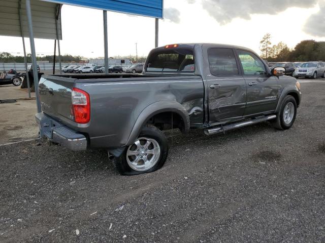 5TBET34156S557616 - 2006 TOYOTA TUNDRA DOUBLE CAB SR5 GRAY photo 3