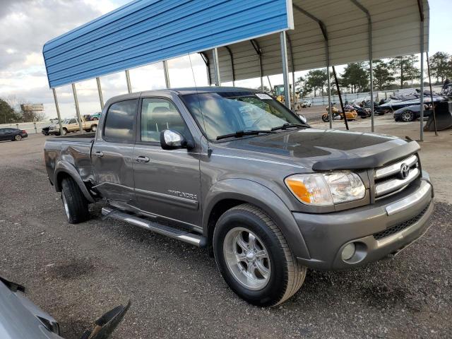 5TBET34156S557616 - 2006 TOYOTA TUNDRA DOUBLE CAB SR5 GRAY photo 4