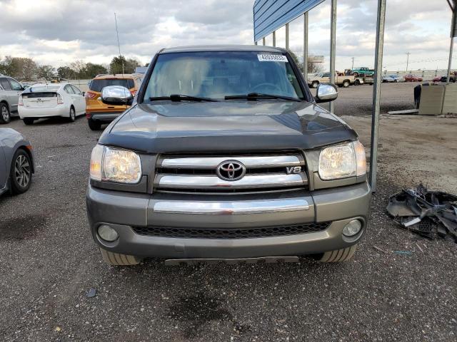 5TBET34156S557616 - 2006 TOYOTA TUNDRA DOUBLE CAB SR5 GRAY photo 5
