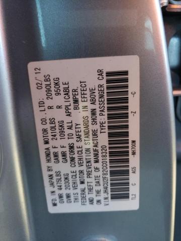 JH4CU2F82CC018320 - 2012 ACURA TSX SE SILVER photo 13