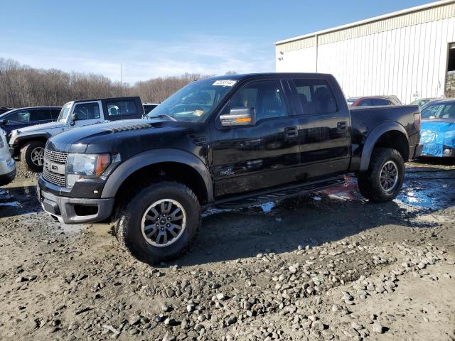 1FTFW1R61BFB87562 - 2011 FORD F150 SVT RAPTOR BLACK photo 1