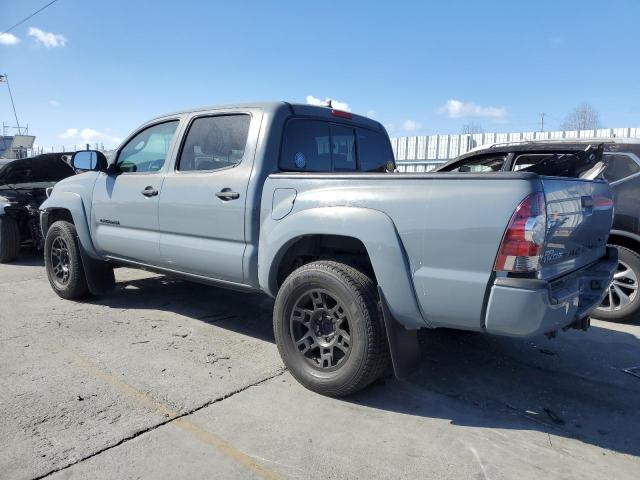 3TMJU4GNXCM133299 - 2012 TOYOTA TACOMA DOUBLE CAB PRERUNNER GRAY photo 2