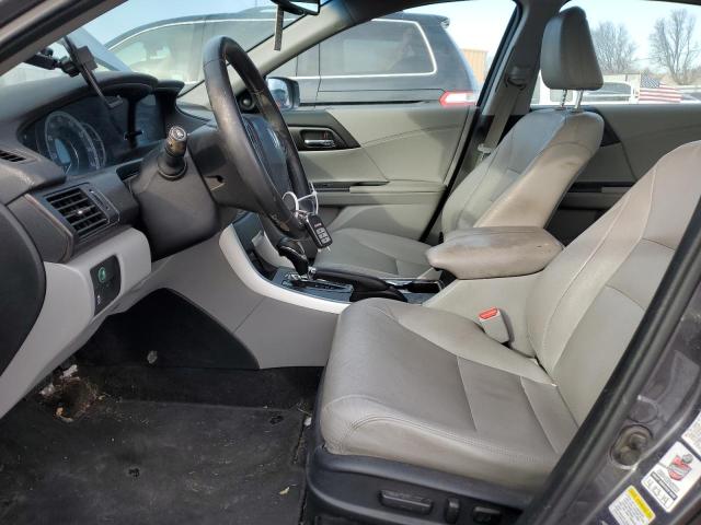 1HGCR2F81DA073908 - 2013 HONDA ACCORD EXL GRAY photo 7