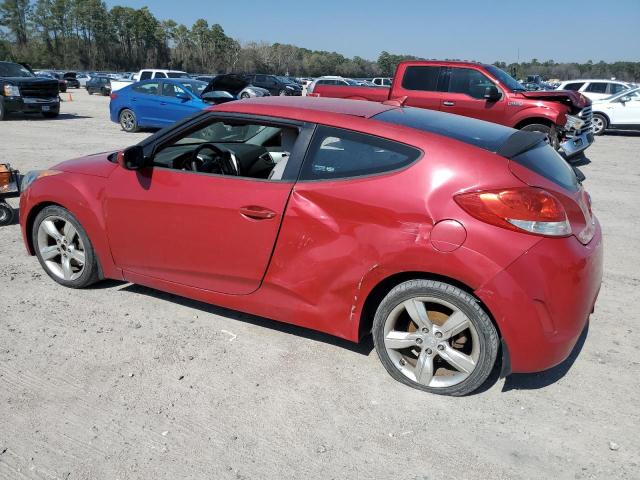 KMHTC6AD2CU075008 - 2012 HYUNDAI VELOSTER RED photo 2