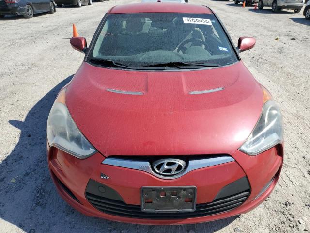 KMHTC6AD2CU075008 - 2012 HYUNDAI VELOSTER RED photo 5