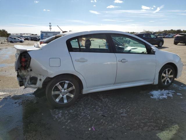 3N1AB6AP1CL708779 - 2012 NISSAN SENTRA 2.0 WHITE photo 3