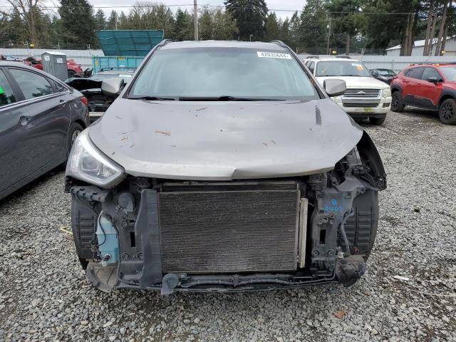 5XYZUDLB2DG007371 - 2013 HYUNDAI SANTA FE S GRAY photo 5