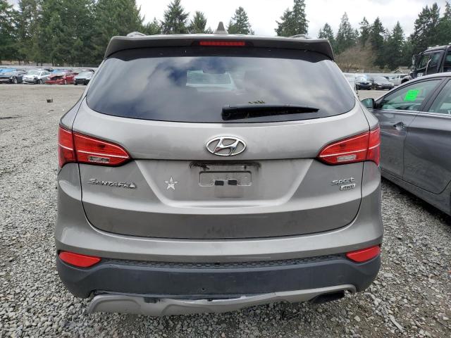 5XYZUDLB2DG007371 - 2013 HYUNDAI SANTA FE S GRAY photo 6