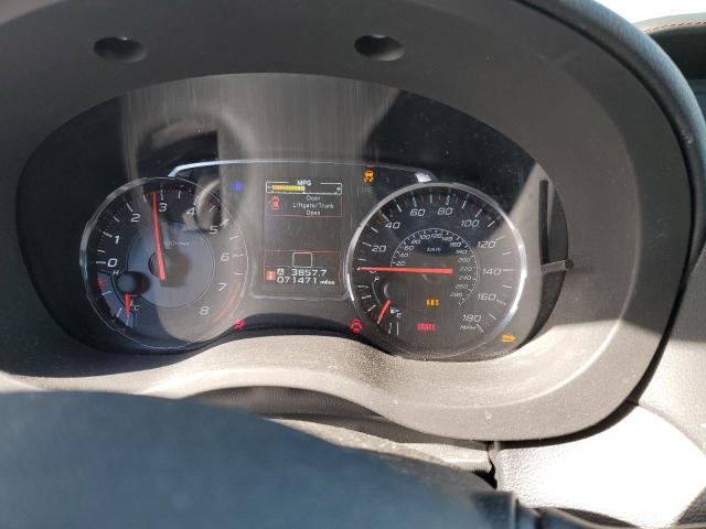 JF1VA1A68K9823923 - 2019 SUBARU WRX SILVER photo 9