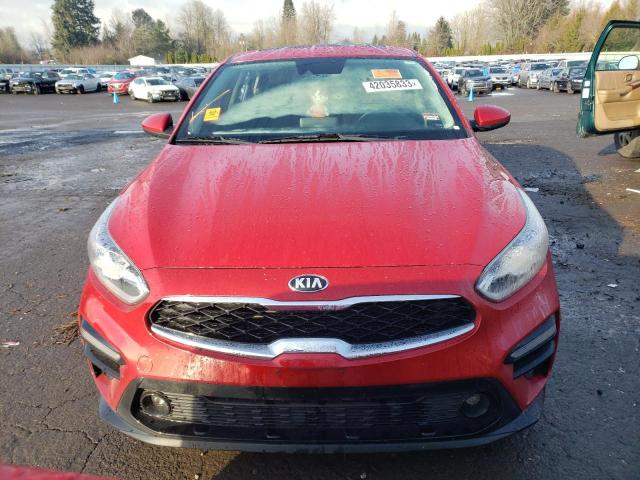 3KPF34AD3KE007822 - 2019 KIA FORTE GT LINE RED photo 5