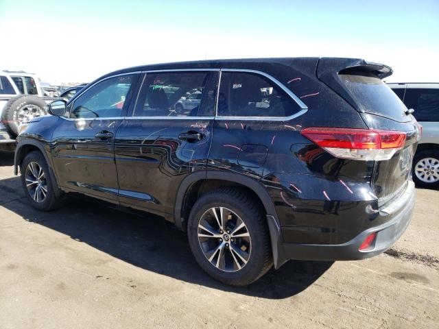 5TDBZRFH5JS804552 - 2018 TOYOTA HIGHLANDER LE BLACK photo 2