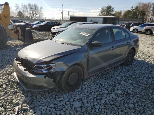 3VW1K7AJ1CM466243 - 2012 VOLKSWAGEN JETTA BASE GRAY photo 1