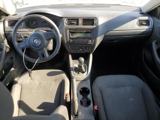 3VW1K7AJ1CM466243 - 2012 VOLKSWAGEN JETTA BASE GRAY photo 8