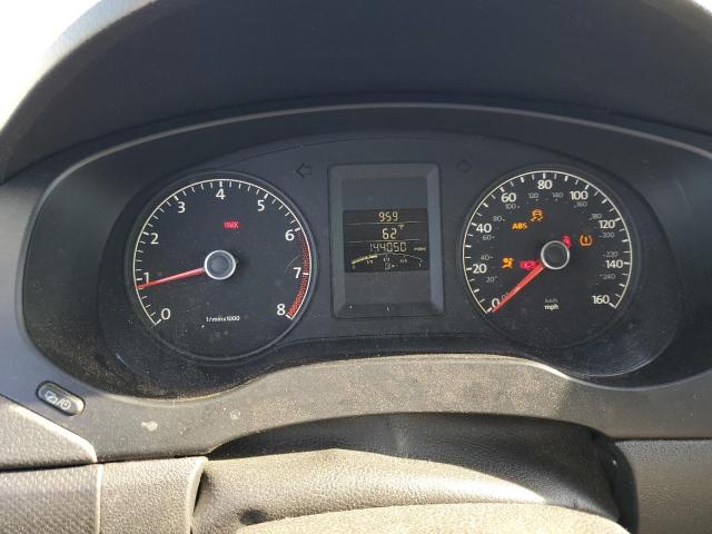 3VW1K7AJ1CM466243 - 2012 VOLKSWAGEN JETTA BASE GRAY photo 9