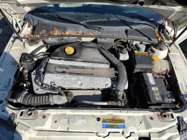 YS3ED49G793500419 - 2009 SAAB 9-5 2.3T WHITE photo 11