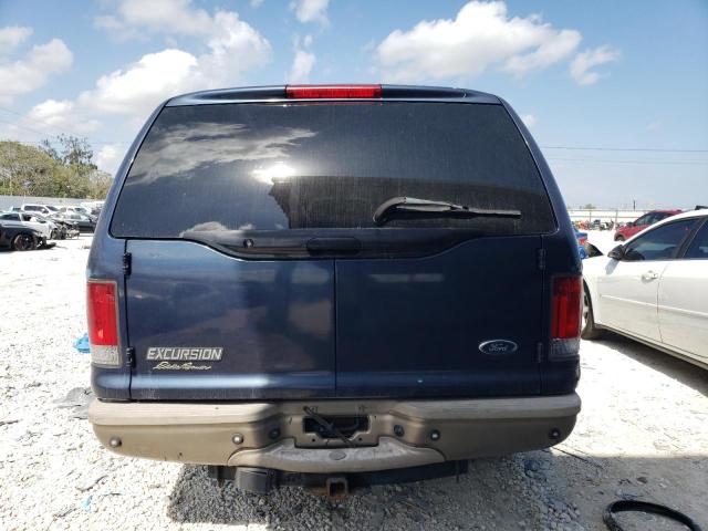 1FMNU44P23EB32883 - 2003 FORD EXCURSION EDDIE BAUER BLUE photo 6