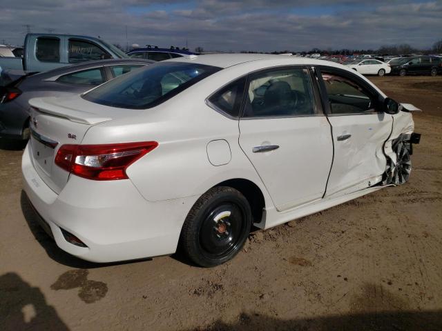 3N1AB7AP1KY447175 - 2019 NISSAN SENTRA S WHITE photo 3