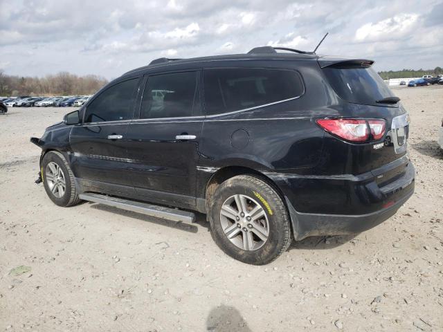 1GNKVHKD8FJ214897 - 2015 CHEVROLET TRAVERSE LT BLACK photo 2