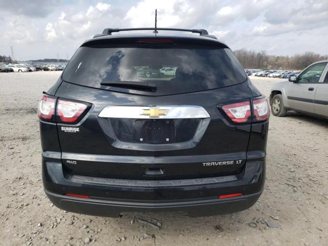 1GNKVHKD8FJ214897 - 2015 CHEVROLET TRAVERSE LT BLACK photo 6