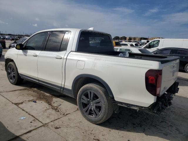 5FPYK2F13KB001227 - 2019 HONDA RIDGELINE SPORT WHITE photo 2