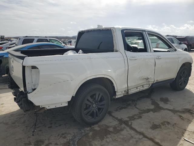 5FPYK2F13KB001227 - 2019 HONDA RIDGELINE SPORT WHITE photo 3