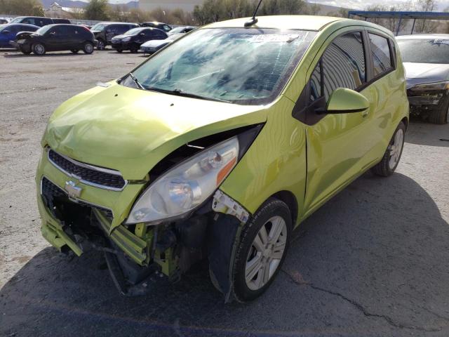 KL8CC6S93DC586211 - 2013 CHEVROLET SPARK 1LT GREEN photo 1