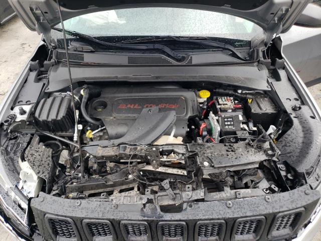 3C4NJDDB1KT721214 - 2019 JEEP COMPASS TRAILHAWK SILVER photo 12