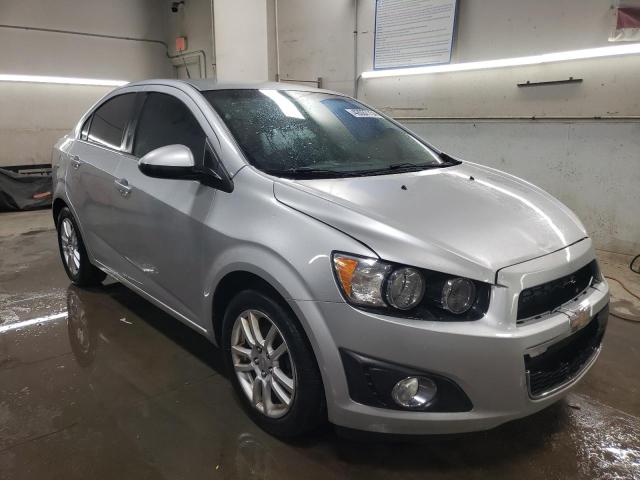 1G1JC5SH4E4168440 - 2014 CHEVROLET SONIC LT SILVER photo 4