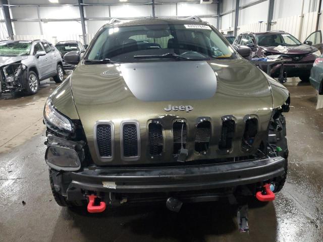 1C4PJMBS4GW123874 - 2016 JEEP CHEROKEE TRAILHAWK 绿色 照片 5