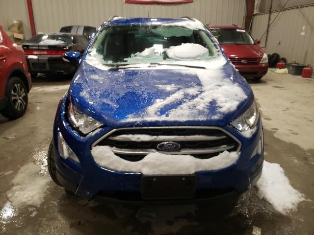 MAJ3S2GE5MC447843 - 2021 FORD ECOSPORT SE BLUE photo 5