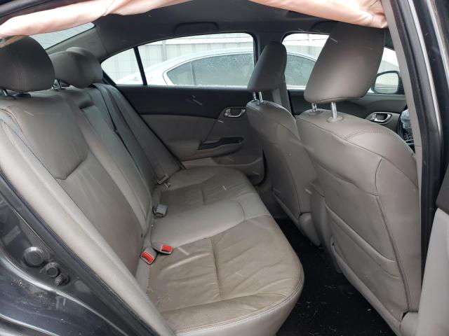 2HGFB2F92CH548931 - 2012 HONDA CIVIC EXL ნაცრისფერი ფოტო 10