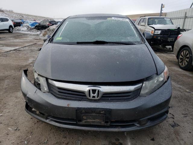 2HGFB2F92CH548931 - 2012 HONDA CIVIC EXL GRAY photo 5